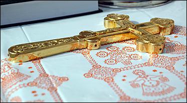 12 сентября 2006 г., Барнаул   Освящение часовни Святого Благоверного князя Александра Невского