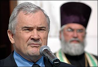 12 сентября 2006 г., Барнаул   Освящение часовни Святого Благоверного князя Александра Невского