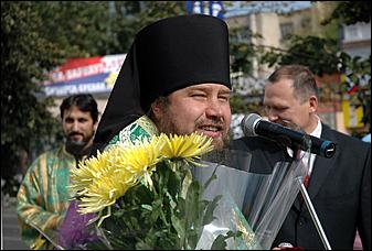 12 сентября 2006 г., Барнаул   Освящение часовни Святого Благоверного князя Александра Невского