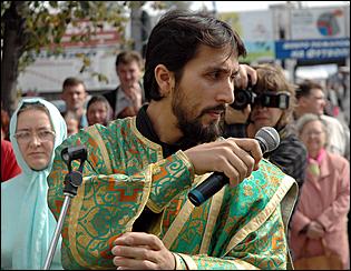 12 сентября 2006 г., Барнаул   Освящение часовни Святого Благоверного князя Александра Невского