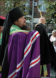 12 сентября 2006 г., Барнаул   Освящение часовни Святого Благоверного князя Александра Невского