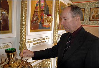 12 сентября 2006 г., Барнаул   Освящение часовни Святого Благоверного князя Александра Невского