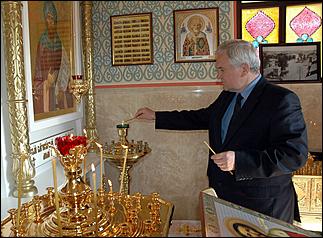 12 сентября 2006 г., Барнаул   Освящение часовни Святого Благоверного князя Александра Невского