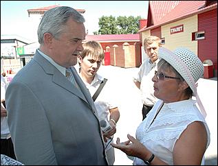 20 июня 2006 г. Барнаул   Посещение мэром барнаульских вокзалов