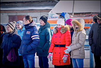 20 январь 2016 г., Барнаул © Амител. Мария Трубина Барнаульская конная полиция в действии