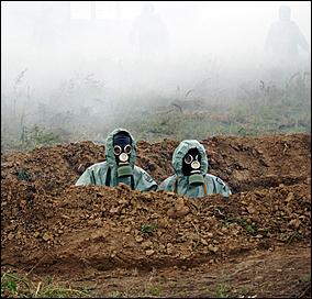 16 августа 2006 г., Алейск   Плановые занятия воинов-контрактников 122-ой алейской мотострелковой дивизии.