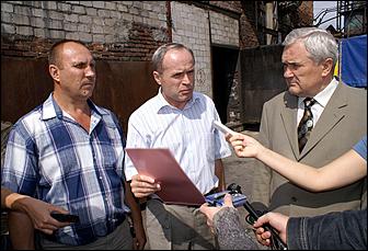 13 июля 2006 г., Барнаул   Проверка мэром готовности котельных к зиме