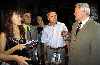 13 июля 2006 г., Барнаул   Проверка мэром готовности котельных к зиме
