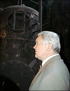 13 июля 2006 г., Барнаул   Проверка мэром готовности котельных к зиме