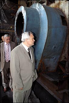 13 июля 2006 г., Барнаул   Проверка мэром готовности котельных к зиме