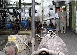 13 июля 2006 г., Барнаул   Проверка мэром готовности котельных к зиме