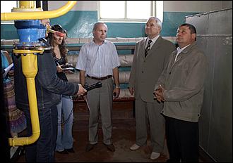 13 июля 2006 г., Барнаул   Проверка мэром готовности котельных к зиме
