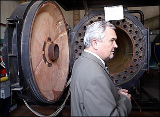 13 июля 2006 г., Барнаул   Проверка мэром готовности котельных к зиме