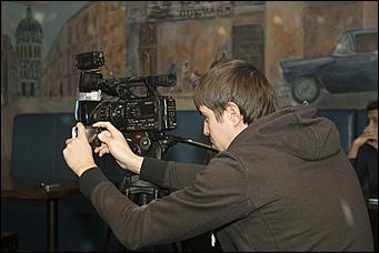 Денис Колесников лидер проекта "Кураж-Бамбей" в Барнауле.    © Амител. Вячеслав Мельников.