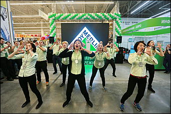 22 марта, 2017 года, Барнаул Как открывали второй гипермаркет "Леруа Мерлен" в Барнауле