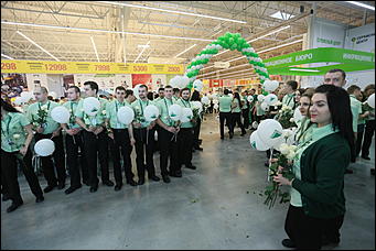 22 марта, 2017 года, Барнаул Как открывали второй гипермаркет "Леруа Мерлен" в Барнауле