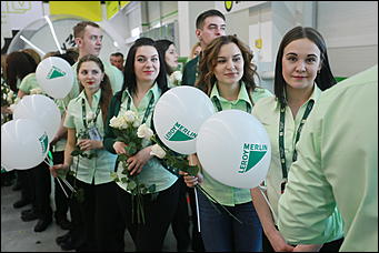 22 марта, 2017 года, Барнаул Как открывали второй гипермаркет "Леруа Мерлен" в Барнауле