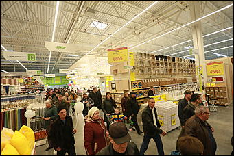 22 марта, 2017 года, Барнаул Как открывали второй гипермаркет "Леруа Мерлен" в Барнауле