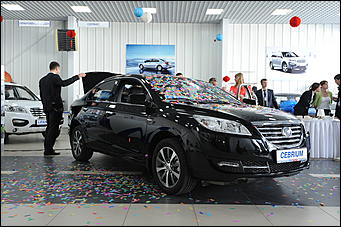 24 апреля 2014 г. ООО «Лифан Моторс Рус»   Презентация нового Седан Lifan Cebrium (Сибриум) 