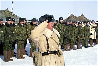 14 февраля 2006 года, Алейск   Визит командующего СибВО 