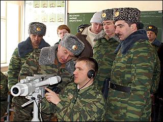 14 февраля 2006 года, Алейск   Визит командующего СибВО 