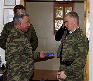 14 февраля 2006 года, Алейск   Визит командующего СибВО 