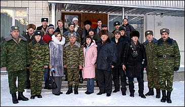 14 февраля 2006 года, Алейск   Визит командующего СибВО 