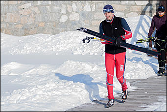 9 март 2016 г., Барнаул © Амител Вячеслав Мельников   45-километровый марафон прошел в Белокурихе. Фоторепортаж 