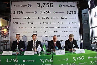 08 декабря 2010 г., Барнаул   «МегаФон» и Alcatel-Lucent запустили в Алтайском крае сеть 3,75G