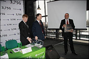 08 декабря 2010 г., Барнаул   «МегаФон» и Alcatel-Lucent запустили в Алтайском крае сеть 3,75G