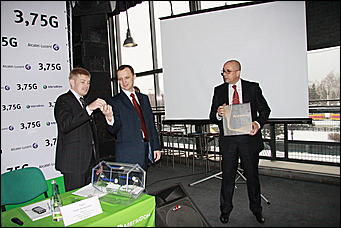 08 декабря 2010 г., Барнаул   «МегаФон» и Alcatel-Lucent запустили в Алтайском крае сеть 3,75G