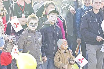 15 октября 2011г. Борзовая заимка   Автопикник с внедорожниками с Mitsubishi!