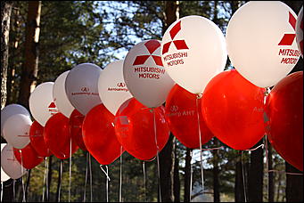 15 октября 2011г. Борзовая заимка   Автопикник с внедорожниками с Mitsubishi!