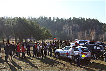 15 октября 2011г. Борзовая заимка   Автопикник с внедорожниками с Mitsubishi!