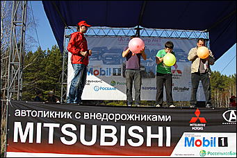 15 октября 2011г. Борзовая заимка   Автопикник с внедорожниками с Mitsubishi!