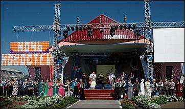 30 июля 2006 г., с. Шелаболиха   Ночь новостей-2006