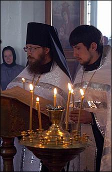 5 июня 2006 г, Барнаул   <P>Прощание с настоятельницей Знаменского женского монастыря</P>