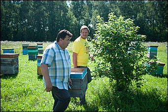 26 июля 2017 г., п Новый   Как французы алтайский мёд пробовали