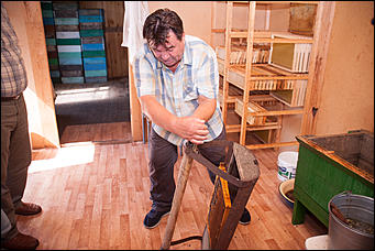 26 июля 2017 г., п Новый   Как французы алтайский мёд пробовали