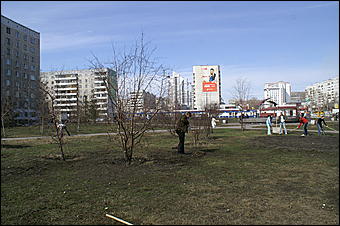 12 апреля 2007 г., Барнаул   В Барнауле прошел "чистый четверг"