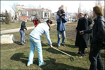 12 апреля 2007 г., Барнаул   В Барнауле прошел "чистый четверг"