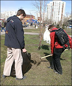 12 апреля 2007 г., Барнаул   В Барнауле прошел "чистый четверг"