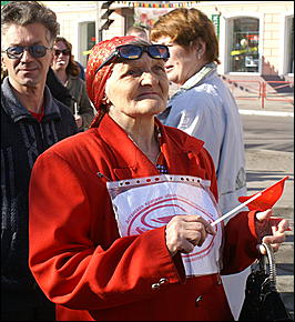 1 мая 2007 г., Барнаул   Первомайская демонстрация в Барнауле