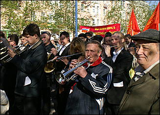 1 мая 2007 г., Барнаул   Первомайская демонстрация в Барнауле