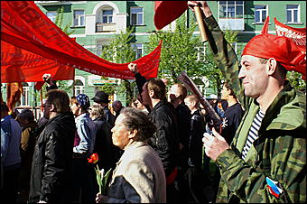 1 мая 2007 г., Барнаул   Первомайская демонстрация в Барнауле