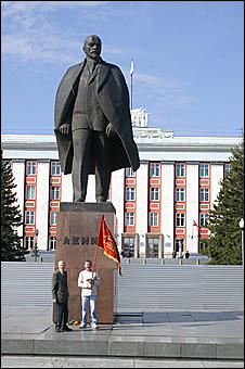 1 мая 2007 г., Барнаул   Первомайская демонстрация в Барнауле