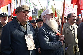 1 мая 2007 г., Барнаул   Первомайская демонстрация в Барнауле