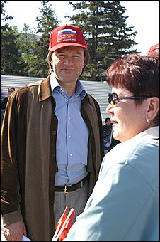 1 мая 2007 г., Барнаул   Первомайская демонстрация в Барнауле