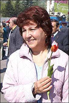 1 мая 2007 г., Барнаул   Первомайская демонстрация в Барнауле