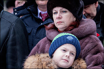 13 февраль 2016 г., Барнаул © Амител Вячеслав Мельников    На родине Героя России Пешкова открыли мемориальную доску с его именем 